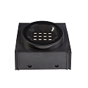 Faro Gulvindbygningslampe TRAS 25L / 13� / 700MA 12-flammer, stiv IP67, sort mat d�mpbar