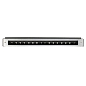 Gulvindbygningslampe FALLS 500 / 30X60� svingbar, asymmetrisk, g� tilbage IP67, rustfrit st�l, satin 