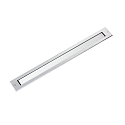 Gulvindbygningslampe FALLS 500 stiv, g� tilbage, med diffuser IP67, rustfrit st�l, satin 