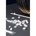 Faro Gulvindbygningslampe FALLS 500 stiv, g� tilbage, med diffuser IP67, rustfrit st�l, satin 