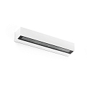 Udendørs wall luminaire DORO 380 2-flammer LED IP65, hvid mat 