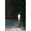 Faro P�lelampe CHANDRA LED IP54, m�rkegr� 