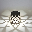 Faro P�lelampe SHADOW LED IP65, m�rkegr� 