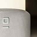 Faro P�lelampe BLOCK 700 E27 IP65, beton gr� 