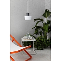 Faro pendant luminaire MUFFIN E27 IP44, dark grey 