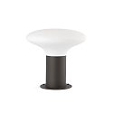 P�lelampe BULB'S E27 IP44, m�rkegr� 