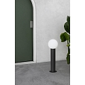 Faro Udend�rs stativlampe MOON E27 IP44, m�rkegr� 