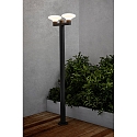 Faro Udend�rs stativlampe BLUB'S 2-flammer E27 IP44, m�rkegr� 