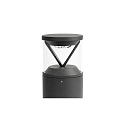 Standerlampe RUSH 250 LED IP65, m�rkegr� 