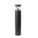 P�lelampe RUSH 800 LED IP65, m�rkegr� 