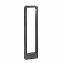 P�lelampe DAS 650 LED IP54, m�rkegr� 