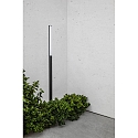 Faro P�lelampe BERET 1800 LED IP54, m�rkegr� 