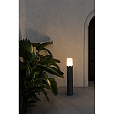 Faro P�lelampe TRAM E27 IP65, m�rkegr� 