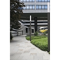 Faro P�lelampe TRAM LED IP55, m�rkegr� 