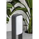 Faro P�lelampe STICKER LED IP55, m�rkegr� 