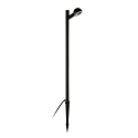 gorund spike luminaire BROT 600 LED IP44, black 