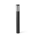 P�lelampe LOGAR LED IP54, m�rkegr� 