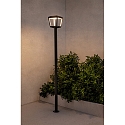 Faro Gulvlampe PLAZA LED IP54, m�rkegr� 