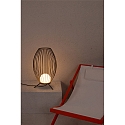 Faro Gulvlampe CAGE LED IP65, m�rkegr� 
