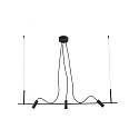 pendant luminaire CLAP LED IP65, black 