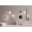 Udend�rs wall luminaire CLAP 3-flammer LED IP65, hvid 
