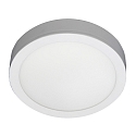 overflade lampe flad, rund, egnet til VDU-arbejdsstationer IP54, pulverlakeret, hvid d�mpbar