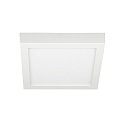 LED Downlight, square, 48W, 4000K, 3800lm, IP20, opal, DALI dimmable, white