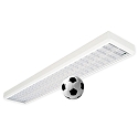 Gitterlampe DALI styrbar, boldt�t IP20, hvid d�mpbar