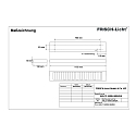 Gitterlampe ARL134500H.5984DA DALI styrbar, UGR < 19 IP20, hvid d�mpbar