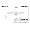 Frisch-Licht Fugtt�t armatur AWL147850A.4883DA DALI styrbar, konveks IP40, hvid d�mpbar