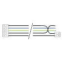 gennemg�ende ledninger DGV9166.12005x1.5 5-polet