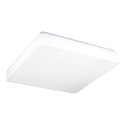 Væg- og Loftlampe 45cm firkantet IP54, hvid dæmpbar