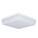 V�g- og Loftlampe DLQ7454A.1584DA firkantet, DALI styrbar, slagfast IP54, hvid d�mpbar