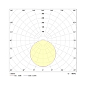 Frisch-Licht V�g- og Loftlampe DLQ7454A.2984 firkantet, slagfast, omskiftelig IP54, hvid 