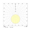 Frisch-Licht V�g- og Loftlampe DLR7454A.1584DA rund, DALI styrbar, slagfast IP54, hvid d�mpbar