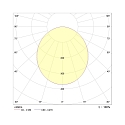 Frisch-Licht LED Ceiling and Pendant luminaire, direct, 53W, 3000K, 6400lm, IP40, opal, DALI dimmable, white