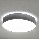 Dekorring for LED Wall / Ceiling luminaire, cylindrical, series 7510, direct/indirect beam, D30,2cm, stainless steel look