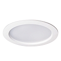 Downlight EDL2140A.1183 rund, mittelgro�, omskiftelig IP54, hvid 