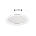 Downlight EDL2187MP.2282-6DA DALI styrbar, UGR < 19, mikroprismatisk IP44, hvid d�mpbar