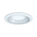 LED Recessed Downlight, round, 28W, 3000K, 2800lm, IP44, opal, white