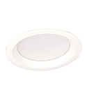 Downlight EDL2265A.2684M rund, multipower, g� tilbage IP65, hvid d�mpbar