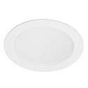 Indbygget downlight FLAT / � 19.5CM / 400MA rund, CCT Switch, UGR < 19, ekskl. str�mforsyning IP54, hvid d�mpbar
