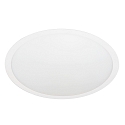 Indbygget downlight FLAT / � 60CM / 1050MA rund, CCT Switch, UGR < 19, ekskl. str�mforsyning IP54, hvid d�mpbar