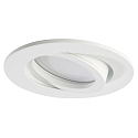 Downlight EDL5350W.0684 rund, svingbar GU10 IP20, hvid 