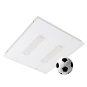 recessed luminaire ball proof, multipower IP40, white dimmable 44-78W 6700-10400lm 4000K 90� 90�