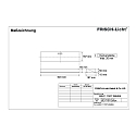 Frisch-Licht LED Recessed grid luminaire, asymmetrical, 20W, 4000K, 2500lm, IP20, DALI dimmable, white