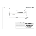 Frisch-Licht LED Halls area luminaire up to 8m, 91W, 4000K, 13100lm, IP40, DALI dimmable, white