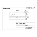 Frisch-Licht Overfladearmatur HFL233265HS.13084DA DALI styrbar IP65, hvid d�mpbar