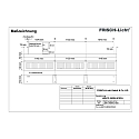 Frisch-Licht Lysb�nd startelement LBN134500H.5183A direkte / indirekte, UGR < 19, omskiftelig IP20, hvid 