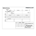 Frisch-Licht Lysb�nd centret element LBN134500H.5184MDA DALI styrbar, direkte / indirekte, UGR < 19 IP20, hvid d�mpbar